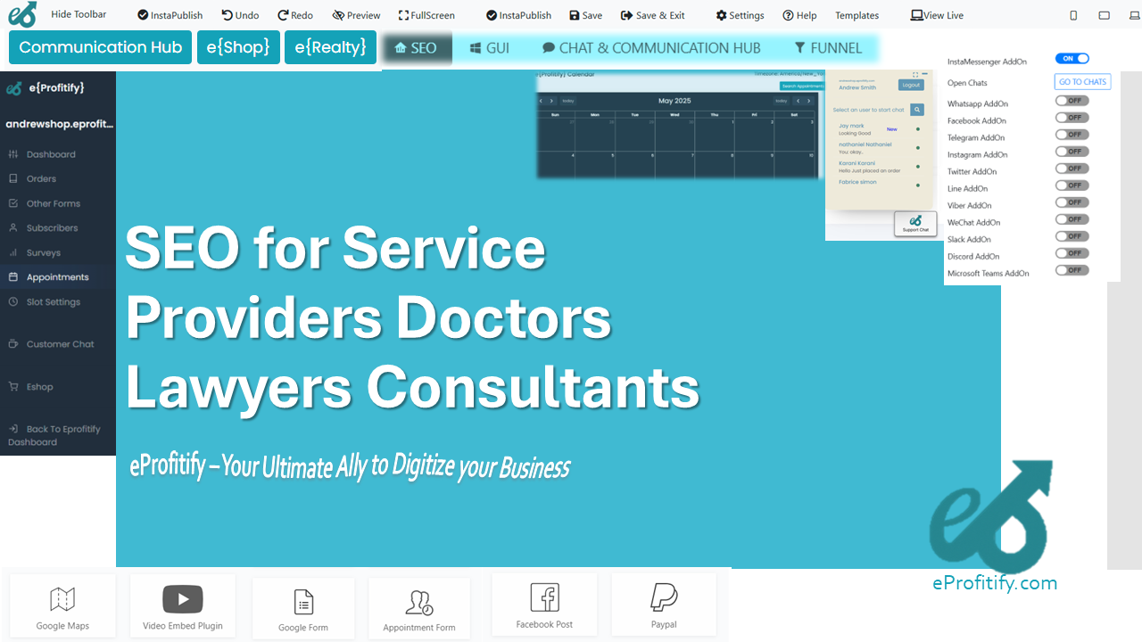SEO for Service Providers Doctors Lawyers Consultants
